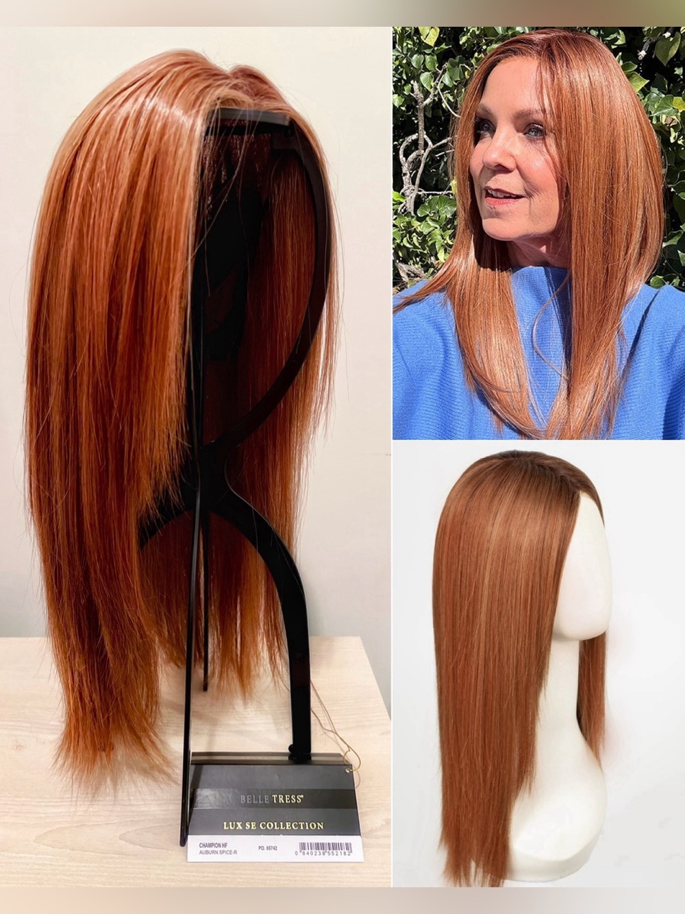 “Champion” by Belle Tress in Auburn Spice-R, New!**